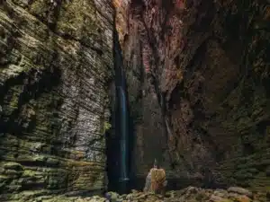 Cachoeira secreta descoberta em cidade brasileira